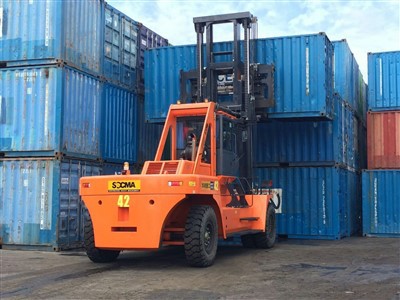 کنٹینر ہینڈلنگ کے لیے 25t 28t 30t ہیوی ڈیوٹی فورک لفٹ