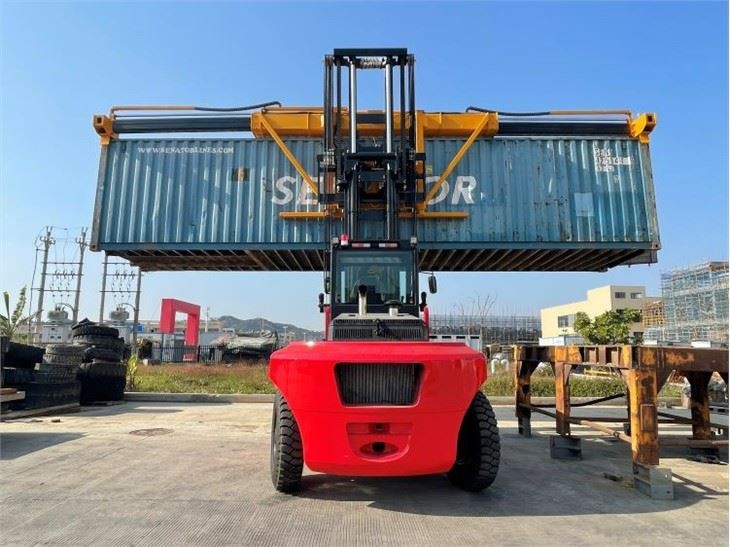 18 Ton Forklift Attach Container Clamp Work For Empty Container